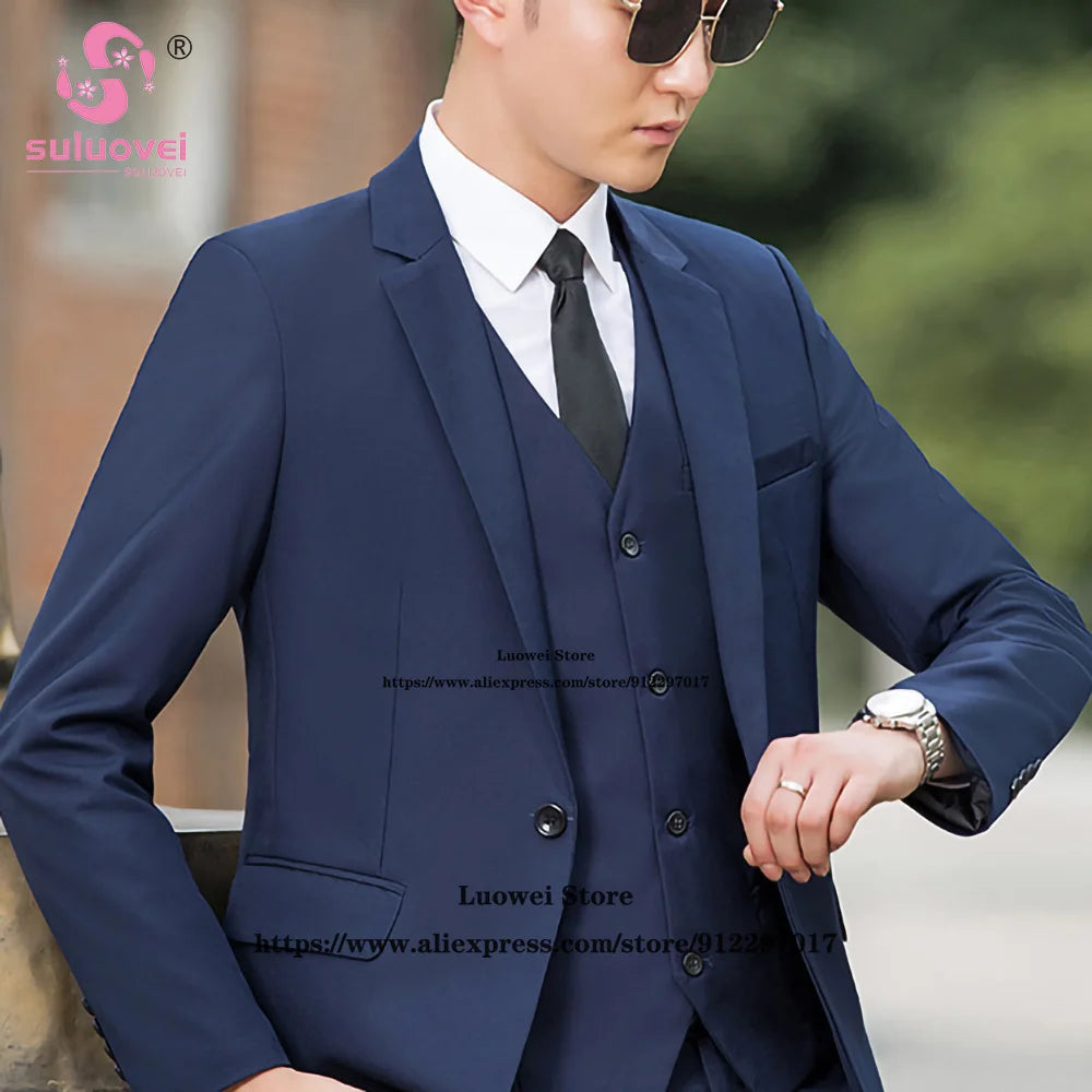 Business Slim Fit Suit for men
